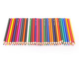 Set of 36 Assorted Colors Drawing Pencils with Sharpener and Case
