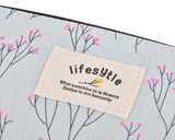 Floral Canvas Pen and Pencil Case