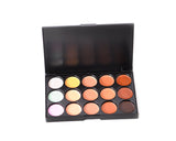 15 Colors Cream Makeup Blush Concealer Palette