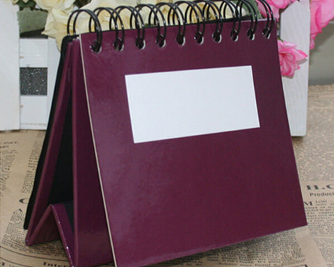 Simple Stand Photo Album for Fujifilm Instax Mini Films - Purple