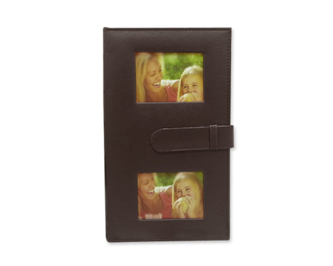 Vintage Photo Album for Fujifilm Instax Wide 210/ 200 Film -Deep Brown