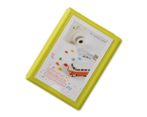 Small Colorful Photo Album for Fujifilm Instax Mini Films - Yellow