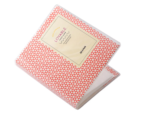 Lovable Card Holder Photo Album for Fujifilm Instax Mini Film-Crystal