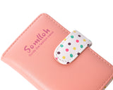 Cute Card Holder Photo Album for Fujifilm Instax Mini Films - Pink