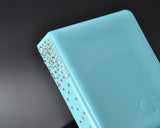 Swarovski Crystal Photo Album for Fujifilm Instax Mini Films -Sky Blue