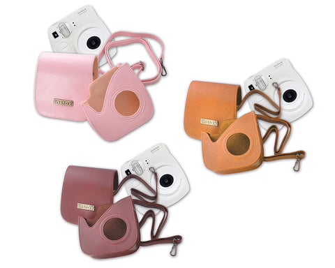 Retro Leather Case for Fujifilm Instax mini 7S