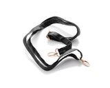 Chic Mini Shoulder Bag with Detatchable Strap - Black