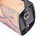 Retro PU Leather Camera Bag for Fujifilm Instax Mini Cameras - Black