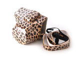 Retro Leopard Samsung Smart Camera NX500 Leather Case