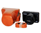 Retro Canon EOS M10 Leather Camera Case