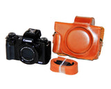 Retro Canon PowerShot G5 X Leather Camera Case