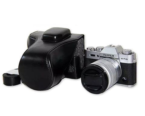 Retro Fujifilm X-T10 Leather Case with Camera Strap