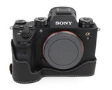 Sony A9 Genuine Leather Half Camera Case