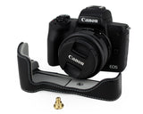 Canon EOS M50 Genuine Leather Half Camera Case