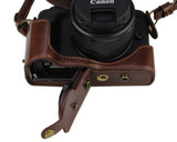 Premium Series Canon EOS M50 Camera Leather Case