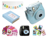 Fujifilm Bundle Set Photo Frame / Case for Fuji Instax  Mini 8 - Blue