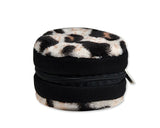 Zipper Sony DSC-Q10 Camera Lens Case - Leopard