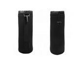 4 Pcs Soft Elastic DSLR SLR Camera Lens Pouch Bag Case - Black