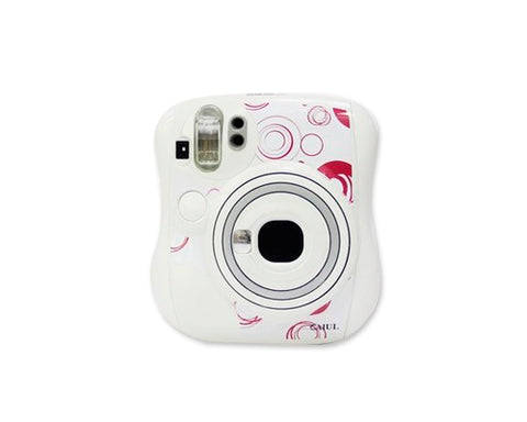 Circle Camera Sticker for Fujifilm Instax Mini 25 - Red