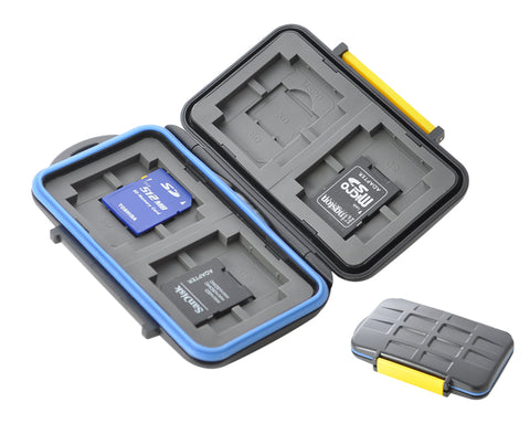 Camera Memory Cards Storage Case - Yellow