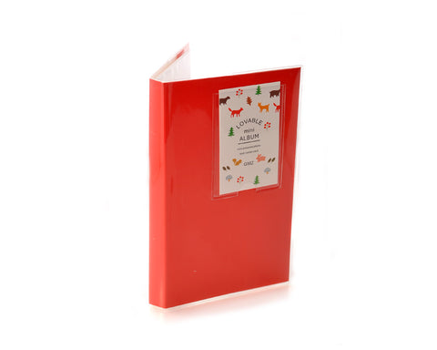 Lovely Mini Photo Album for Fujifilm Instax Mini Films - Red