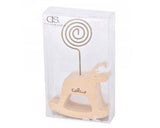 Wooden Memo Clips Place Card Fuji Instax Films Photo Holder - Horse