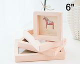 Wooden Picture Frame Photo Showcase Modern Framing - 4 by 6-Inch