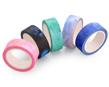 5 Rolls Washi Tape Set Decorative Masking Tapes