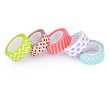 5 Pcs Washi Masking Tape Craft Decoration