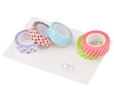 5 Pcs Washi Masking Tape Craft Decoration