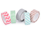 5 Pcs Washi Masking Tape Craft Decoration