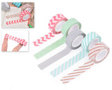 5 Pcs Washi Masking Tape Craft Decoration