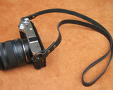 Vintage Style Genuine Leather Camera Strap