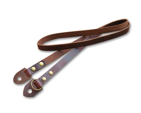 Vintage Style Genuine Leather Camera Strap