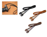 Vintage Style Genuine Leather Camera Strap