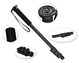 4-Sections Extendable Monopod for Camera