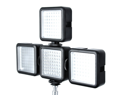 Godox LED 64 Video Light with GP Rechargeable Batteries