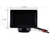 4.3&quot; HD Night Vision Rear View Backup Camera LCD Monitor