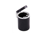 Portable LED Car Cigarette Smokeless Ashtray - Black