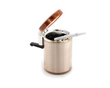 Portable LED Car Cigarette Smokeless Ashtray - Black