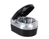 Mini Portable LED Car Cigarette Smokeless Ashtray - Black