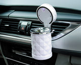 Portable LED Diamond Cut Style Car Cigarette Smokeless Ashtray