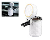 Portable LED Diamond Cut Style Car Cigarette Smokeless Ashtray