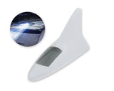 Solar Power 8 LED Shark Fin Antenna Warning Flashing Light