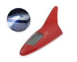 Solar Power 8 LED Shark Fin Antenna Warning Flashing Light