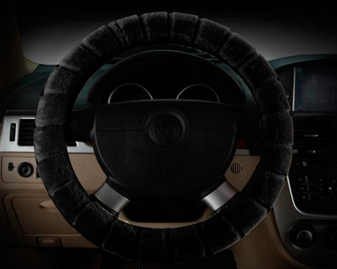 Soft Furry Car Stretch-on Steering Wheel Cover