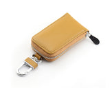 Zipper Leather Car Key Chains