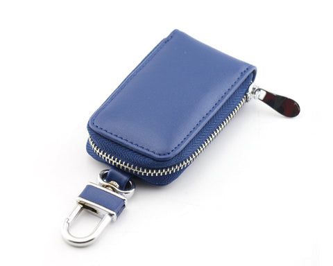 Zipper Leather Car Key Chains