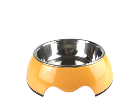 Glossy Series Stainless Steel Pet Bowl 2 in 1