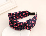 Korean Style Big Bow Polka Dots Headband